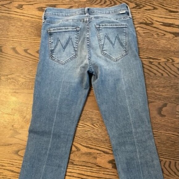 Mother PETITES The Mid Rise Dazzler Ankle Jeans, size 27, worn only once - Picture 4 of 7
